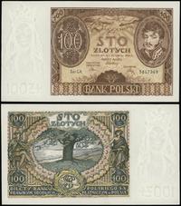 100 złotych 9.11.1934, seria CA, numeracja 58473