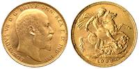 1 funt 1906, złoto 7.98 g
