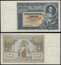 20 złotych  20.06.1931, seria BZ., numeracja 888