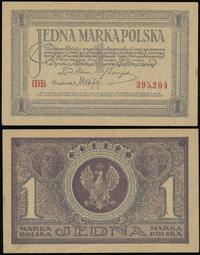 1 marka polska 17.05.1919, seria IBB, numeracja 