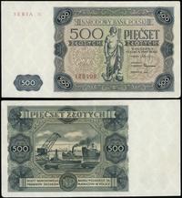 500 złotych  15.07.1947, SERIA N, numeracja 1254