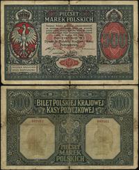 500 marek polskich 15.01.1919, numeracja 009461,