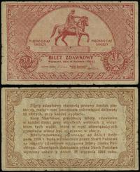 50 groszy 28.04.1924, Lucow 703 (R2), Miłczak 46