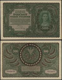 500 marek polskich 23.08.1919, II Serja AA, nume