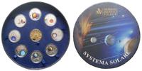 kolekcja medali Systema Solare, 9 sztuk monet z 