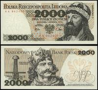 2.000 złotych 1.06.1979, seria AA, numeracja 862