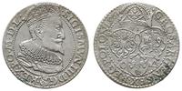 szóstak 1596, Malbork, mała głowa króla, bardzo 