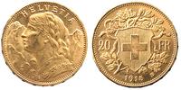 20 franków 1915/B, złoto 6.45 g
