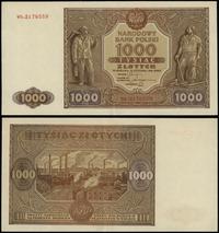 1.000 złotych  15.01.1946, Wb., numeracja 317055