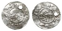 denar 1050-1055, Praga, Aw: Popiersie króla na w