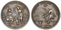 Niemcy, medal autorstwa Loos'a XVIII w, Aw: Natura z siedmioma piersiami i dziecko..