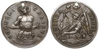 Niemcy, Medal autorstwa S. Dadlera, 1626 r, Aw: Chrystus krwawiący, poniżej napis;..