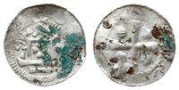 denar 1031-1051, Erfurt; Kapliczka z czterema ku