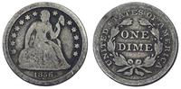 one dime (10 centów) 1856