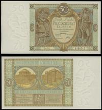 50 złotych 1.09.1929, aeria DŁ, numeracja 818654
