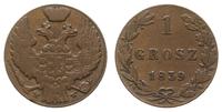 Polska, 1 grosz, 1839