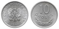 10 groszy 1949, Warszawa, aluminium, pięknie zac