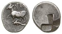 stater (sigloi) 416-357 p.n.e., Aw: Byk kroczący