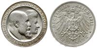 3 marki 1911, Stuttgart, 25. rocznica ślubu Wilh