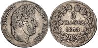 5 franków 1838/W, Lille