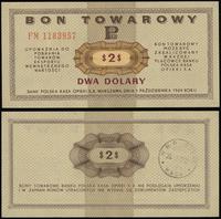 Polska, bon na 2 dolary, 01.10.1969