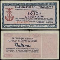 Polska, bon na 10 centów, 1.07.1973