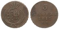 Polska, 3 grosze, 1812/I.B.