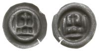 brakteat ok. 1337-1345, Korona zwieńczona krzyże