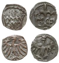 Polska, zestaw: 2 x denar (1 x Władysław Warneńczyk, 1 x Kazimierz Jagiellończyk)