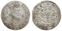 ort 1624, Gdańsk, data przebita z 1623, moneta w