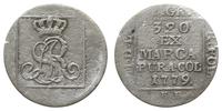 grosz srebrny 1779, Warszawa, rzadszy rocznik, P