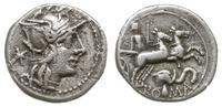 Republika Rzymska, denar, 128 pne