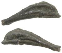 brąz w kształcie delfina, brąz 32 mm, SNG BM Bla