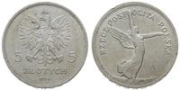 5 złotych  1928 "bez znaku mennicy", Bruksela, N
