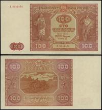 100 złotych  15.05.1946, seria E, numeracja 6146