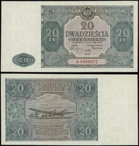 20 złotych  15.05.1946, seria B, numeracja 00898