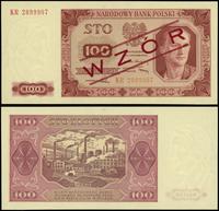 100 złotych  1.07.1948, seria KR, numeracja 2899
