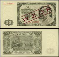 50 złotych  1.07.1948, seria EL, numeracja 40159