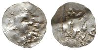 denar ok. 1020-1030, Popiersie w prawo / Fragmen