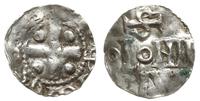 denar przed 983, Krzyż prosty z kulkami w kątach
