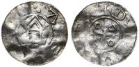denar 983-1002, Kapliczka z belkami, po bokach k