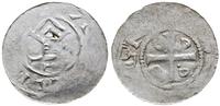 denar 983-1002, Kapliczka z belkami, po bokach z