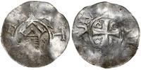 denar 983-1002, Kapliczka z belkami, po bokach z