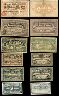 zestaw bonów, 20 marek 20.10.1918 50 fenigów 05.