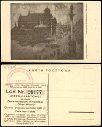 Polska, los wartości 1 złotego w formie pocztówki, 1928