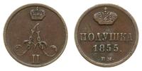 połuszka 1855 BM, Warszawa, rzadka , Bitkin 495 
