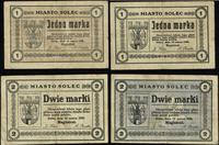 Wielkopolska, zestaw bonów: 1 i 2 marki, 18.03.1920