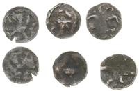 zestaw 3 denarków pomorskich XV w., razem 3 sztu