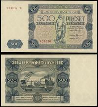 500 złotych 15.07.1947, seria T2, numeracja 7063