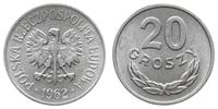 Polska, 20 groszy, 1962